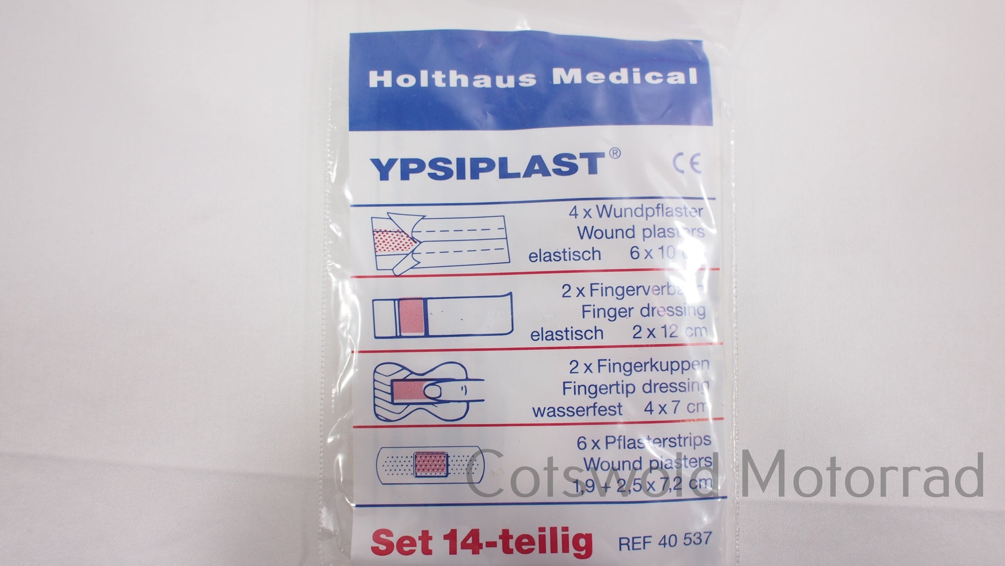 Holthaus Medical Ypsiplast® Pflasterstrips, wasserfest, 2,5x7,2cm