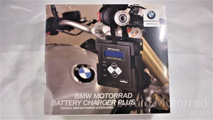 Original BMW Motorcycle EU Battery Charger Plus 77022470950