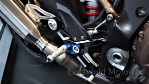 BMW Motorrad M Adjustable Rider Rearsets / Footrest System